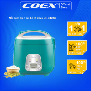 Nồi cơm điện cơ Coex CR-3420G, 1,8L