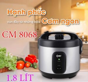 Nồi cơm điện Comet CM8068 (CM-8068) - 1.8 lít