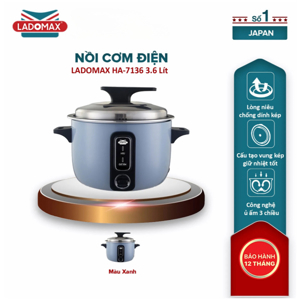 Nồi cơm điện công nghiệp 3.L Ladomax HA-7136