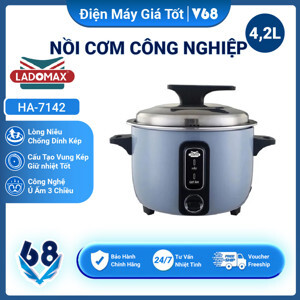 Nồi cơm điện công nghiệp 4.2L Ladomax HA-7142