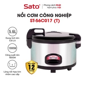 Nồi cơm điện công nghiệp Sato 56C017 (T) 5.6L