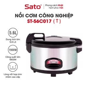 Nồi cơm điện công nghiệp Sato 56C017 (T) 5.6L