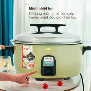 Nồi cơm điện công nghiệp Sato P7 (7.2 lít)