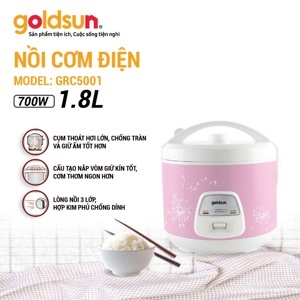 Nồi cơm điện Goldsun 1.8L GRC5001