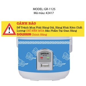 Nồi cơm điện Goldsun GR-1125 - 1,2 lít