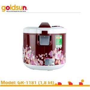 Nồi cơm điện Goldsun GR-1181 - 1,8lit