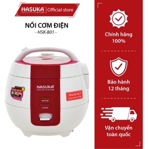 Nồi cơm điện Hasuka HSK-801 1Lít