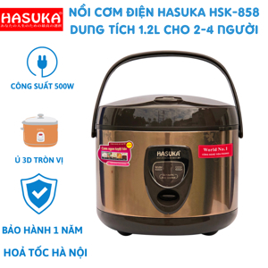 Nồi cơm điện Hasuka HSK-822 - 1.2L