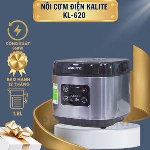 Nồi cơm điện Kalite 1.8 lít KL-620