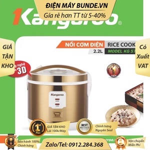 Nồi cơm điện Kangaroo KG572 - 2.2 lít