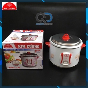 Nồi cơm điện Kim Cương - Nồi cơ nắp rời, 1.8 lít, 700W
