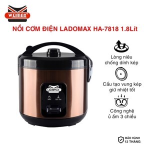 Nồi cơm điện Ladomax HA-7818