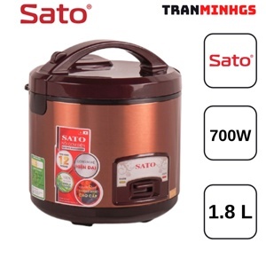 Nồi cơm điện lòng niêu Sato 18B035 1.8L