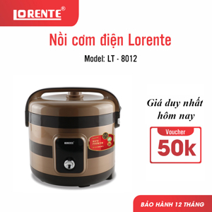 Nồi cơm điện Lorente LT-8012, 1.2L