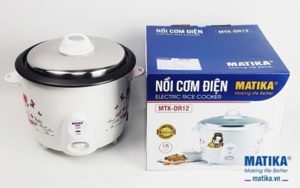 Nồi cơm điện Matika MTK DR12, 1.2L