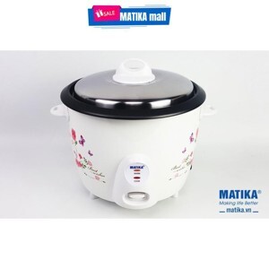 Nồi cơm điện Matika MTK DR12, 1.2L