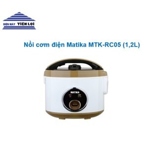 Nồi cơm điện Matika MTK-RC05 - 1.2L