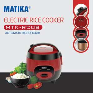 Nồi cơm điện Matika MTK- RC08 - 0.8L