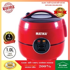 Nồi cơm điện Matika MTK-RC10 -1L