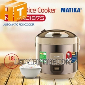 Nồi cơm điện Matika MTK-RC1875  1,8L