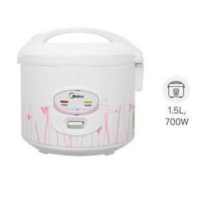 Nồi cơm điện Midea MR-CM1533 - nắp gài, 1.5 lít