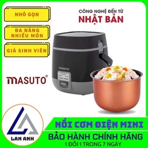 Nồi cơm điện mini Masuto MS-Compact12 - 1.2 lít