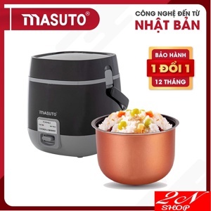 Nồi cơm điện mini Masuto MS-Compact12 - 1.2 lít