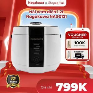 Nồi cơm điện Nagakawa NAG0131 - 1.2L