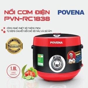 Nồi cơm điện nắp gài Povena PVN-RC1838, 1.8L