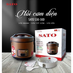 Nồi cơm điện nắp gài Sato S30-30D - 3L