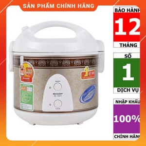 Nồi cơm điện Sharp KS-11ETV (KS11ETV) - Nồi cơ, 1.0 lít, 485W