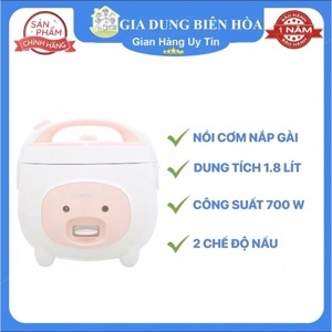 Nồi Cơm Điện Nắp Gài Sunhouse SHD8607 - 1.8L