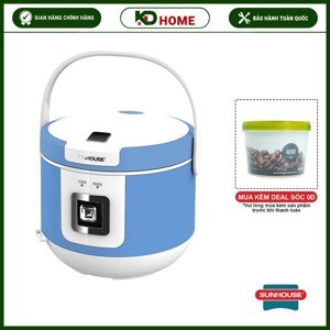 Nồi cơm điện nắp gài Sunhouse SHD8655G - 1.8L