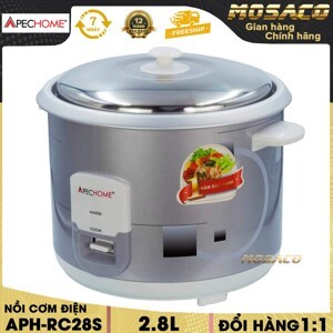 Nồi cơm điện nắp rời  Apechome APH-RC28S (2,8 lít)