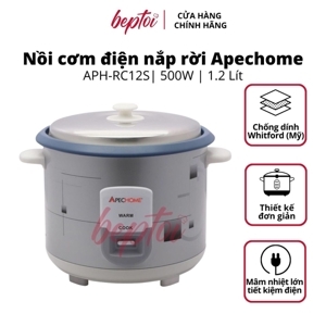 Nồi cơm điện nắp rời Apechome APH-RC12S - 1.2L