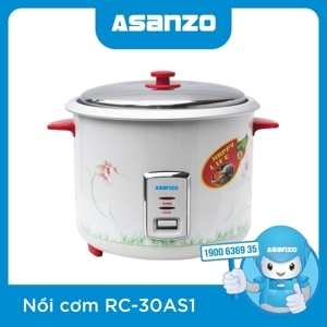 Nồi cơm điện nắp rời Asanzo RC-30AS1