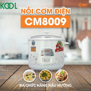 Nồi cơm điện nắp rời Comet CM8009 - 1.2 lít