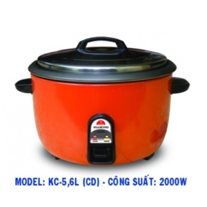 Nồi cơm điện nắp rời Kim Cương KC-5.6LR