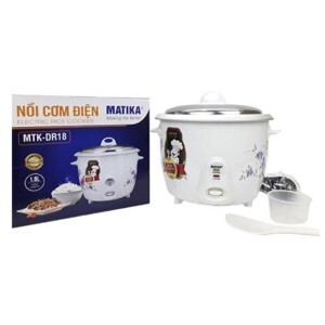 Nồi cơm điện nắp rời Matika MTK-DR18