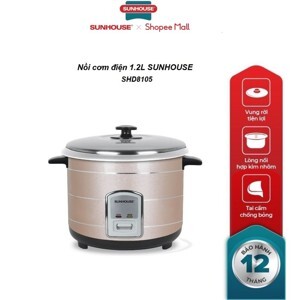 Nồi cơm điện nắp rời Sunhouse SHD8105 - 1.2L
