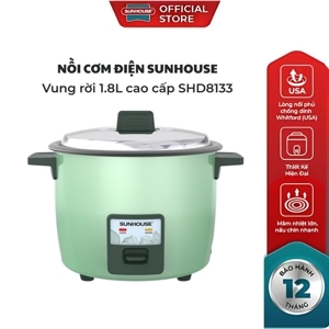 Nồi cơm điện nắp rời Sunhouse SHD8133