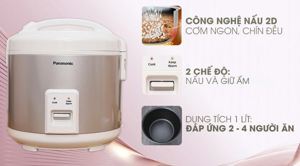 Nồi cơm điện Panasonic SR-MVN107LRA 1 lít