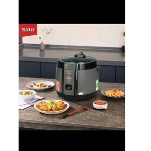 Nồi cơm điện quai xách Sato 18F043 1.8L