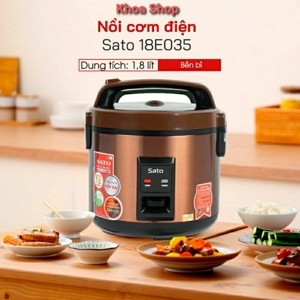 Nồi cơm điện Sato 18E035 1.8L