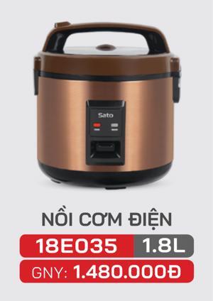 Nồi cơm điện Sato 18E035 1.8L