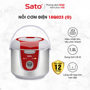 Nồi cơm điện Sato 18Q023 - 1.8L