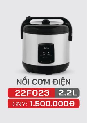 Nồi cơm điện Sato 22F023 2.2L