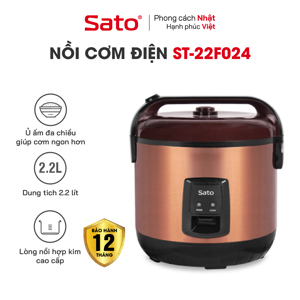 Nồi cơm điện Sato 22F024 2.2 lít