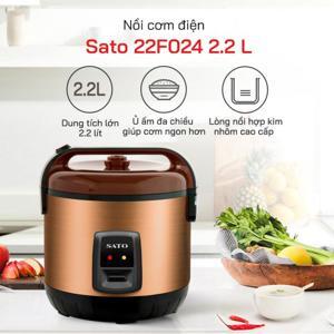 Nồi cơm điện Sato 22F024 2.2 lít