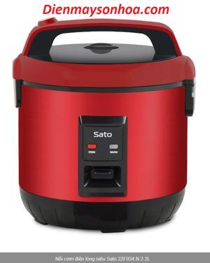 Nồi cơm điện Sato 22F034 2.2 lít
